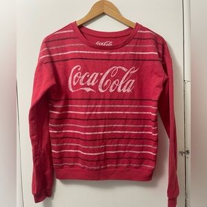 Coca-Cola sweatshirt, size small, used condition, see photos